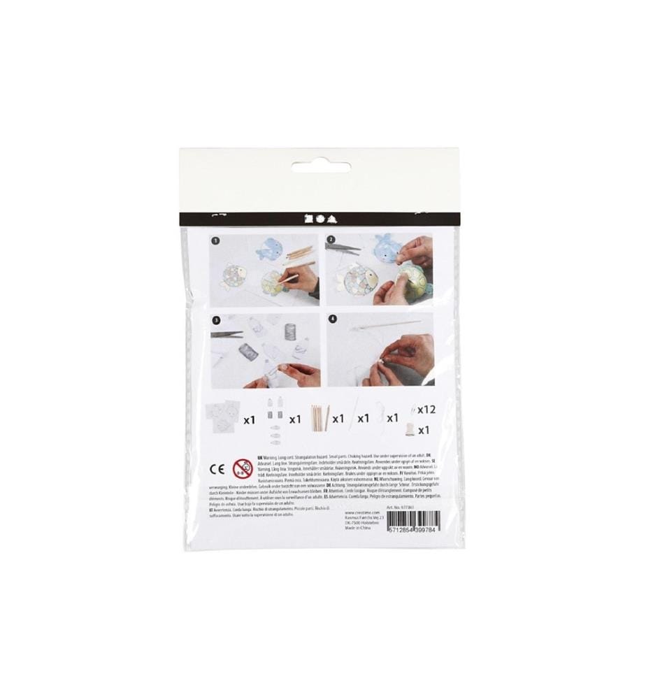 CREATIV COMPANY - Kits de bricolage Mini jeu de pêche 6 parties
