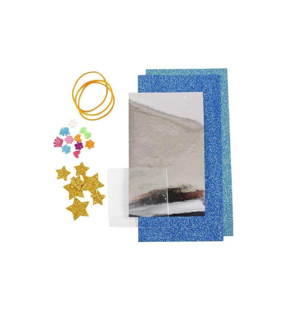CREATIV COMPANY - Bastelset Mini WC-Papier-Rollen-Kaleidoskop 7-teilig