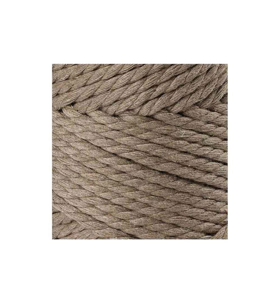 CREATIV COMPANY - Fil de coton Corde à macramé 330 g, Brun clair