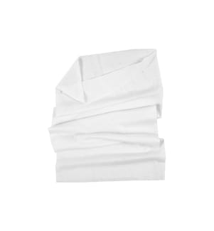 CREATIV COMPANY - Schlauchschal Polyester, 1 Stück, Weiss