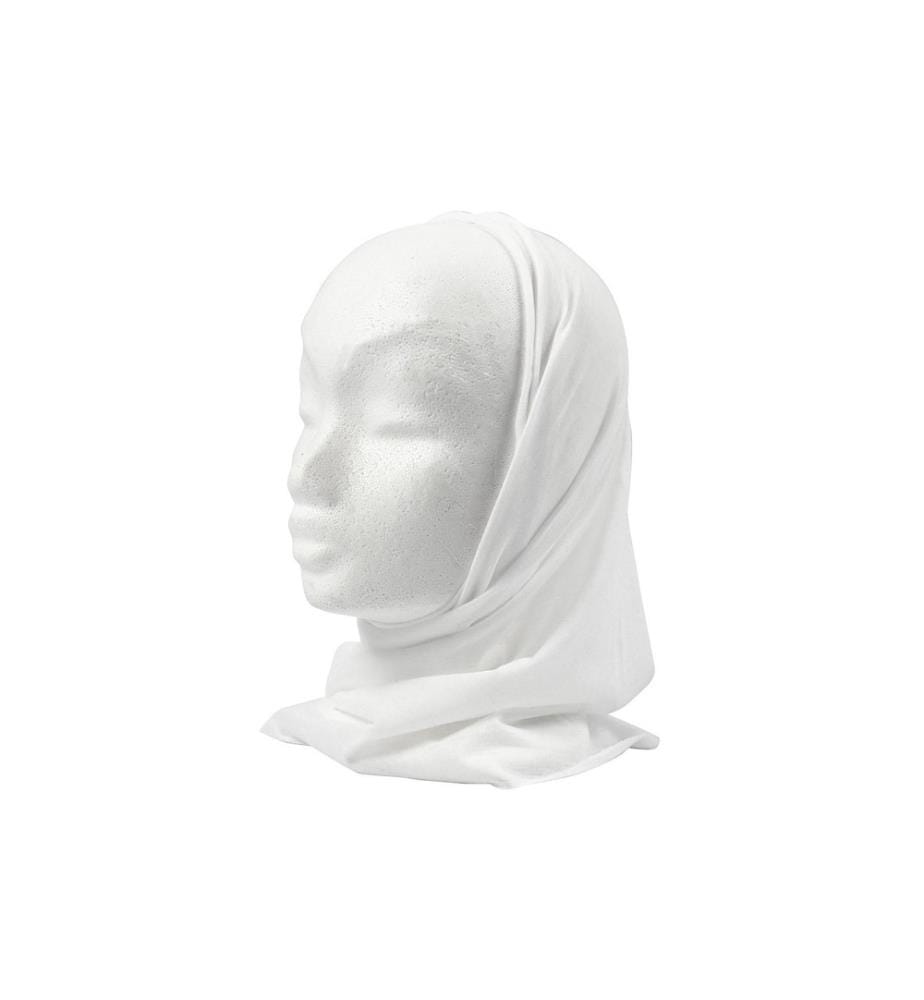 CREATIV COMPANY - Écharpe tubulaire Polyesther flex, 1 Pièce/s, Blanc