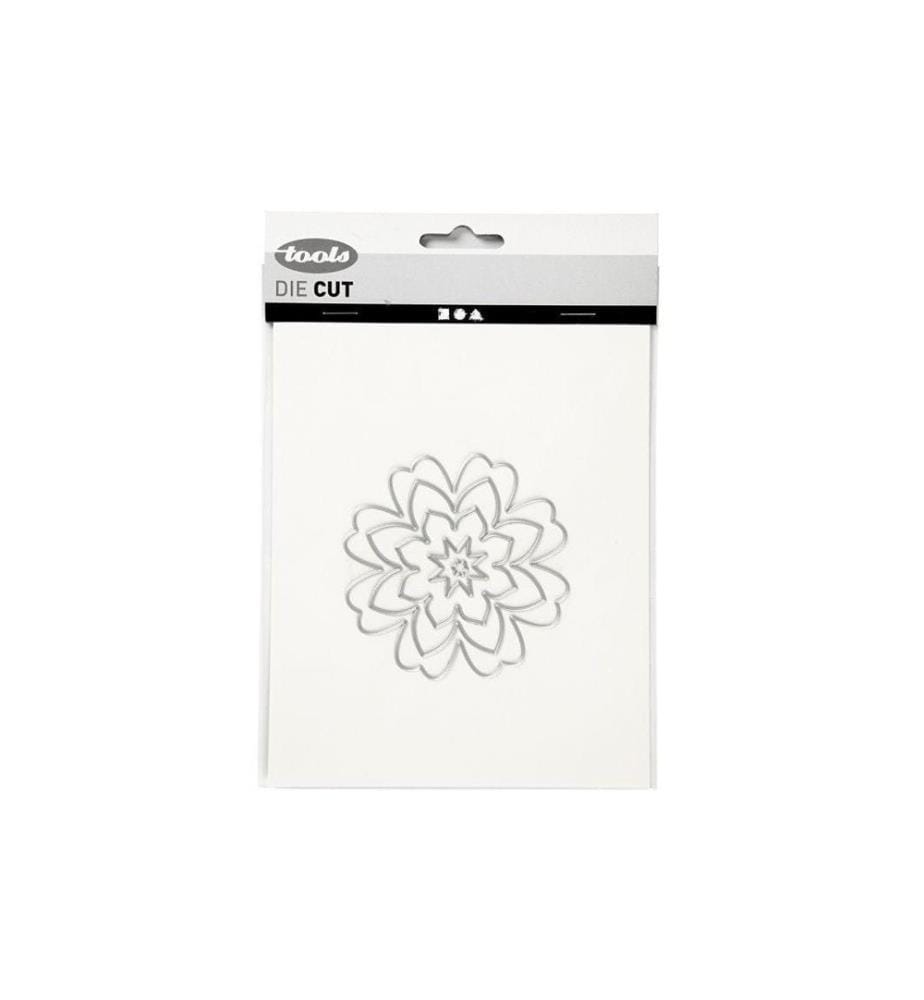 CREATIV COMPANY - Stanzschablone 0.5 - 8 cm, Blumen