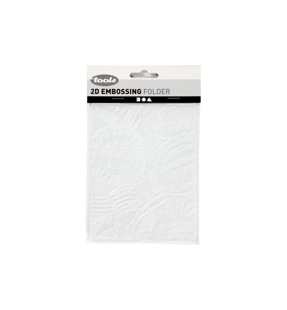 CREATIV COMPANY - Modèle de gaufrage 11 x 14 cm, cachet de la poste