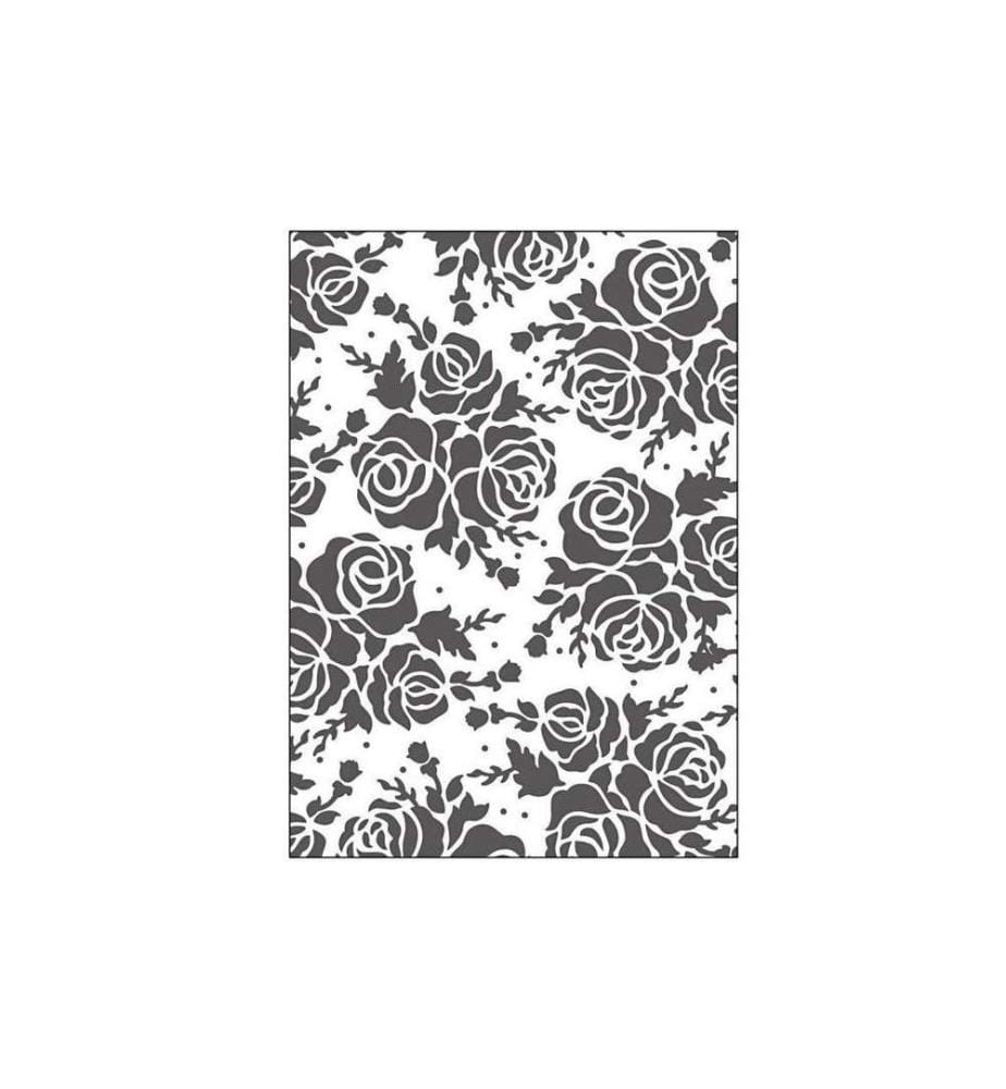 CREATIV COMPANY - Modèle de gaufrage 11 x 14 cm, roses