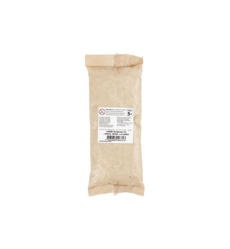 CREATIV COMPANY - Perles à repasser bio Nabbi 3000 pièces, Blanc