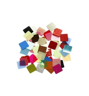 CREATIV COMPANY - Plaques de mosaïque 10 x 10 mm 250 g, Couleurs assorties