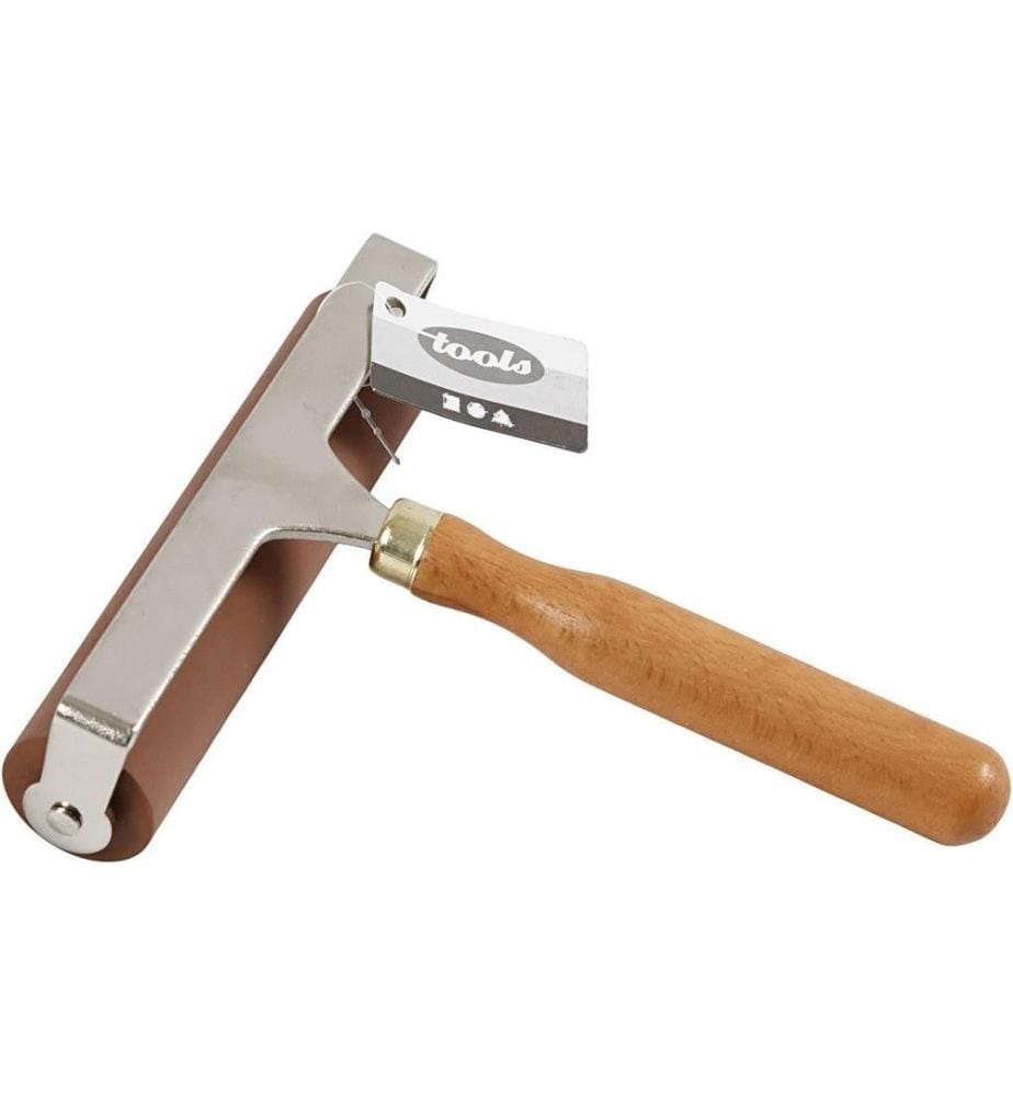 CREATIV COMPANY - Farbroller Gummiwalze/Linolwalze 14.7 cm