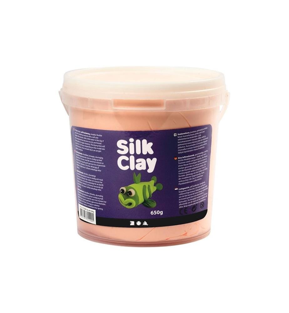CREATIV COMPANY - Matière à modeler Argile de soie 650 g, Beige