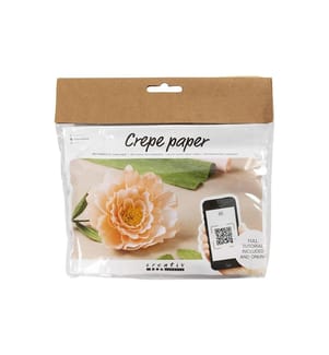 CREATIV COMPANY - Bastelset Krepppapier-Set Pfingstrose
