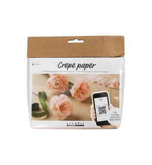 CREATIV COMPANY - Bastelset Krepppapier-Set Nelken