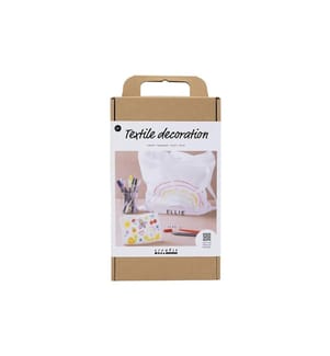 CREATIV COMPANY - Bastelset Textildekoration Tasche, Portemonnaie
