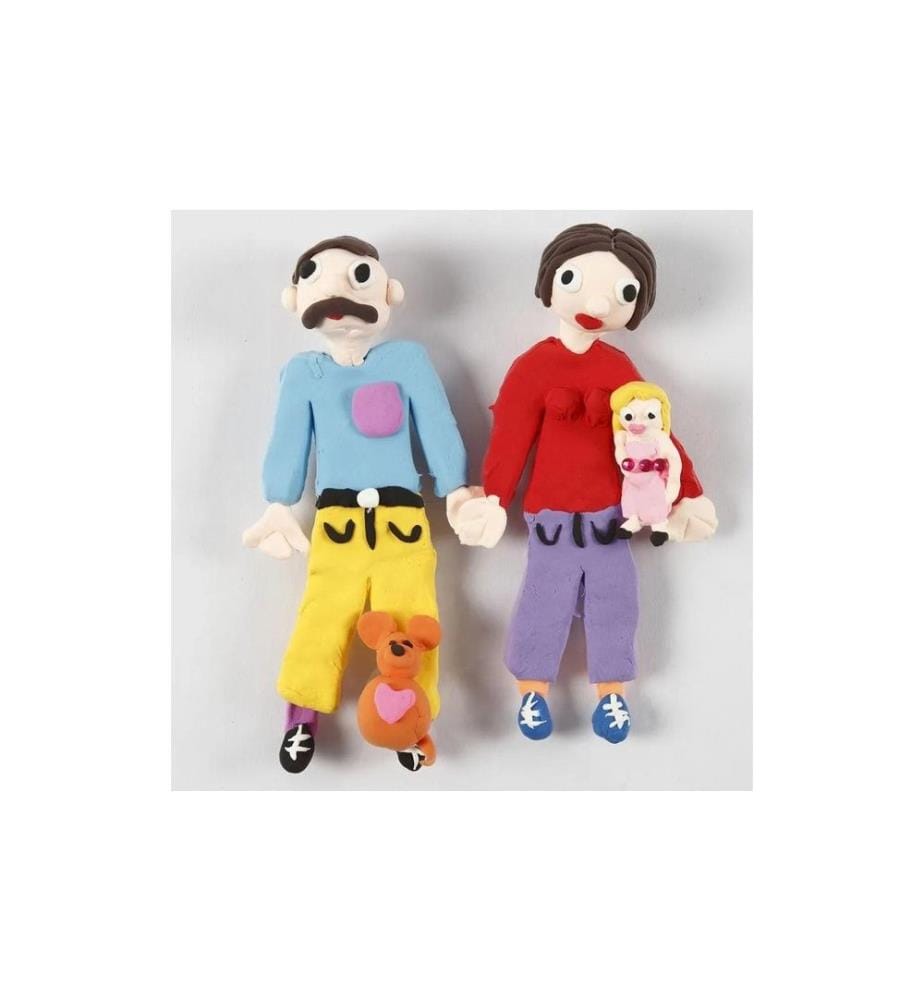 CREATIV COMPANY - Matière à modeler Argile de soie couleurs discrètes