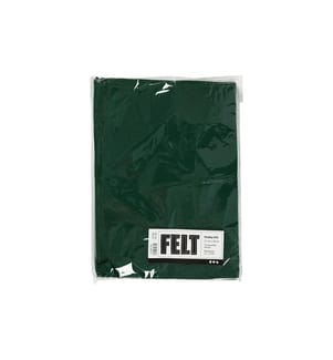 CREATIV COMPANY - Feutre de bricolage 1.5 - 2 mm, A4, 10 feuilles, Vert foncé
