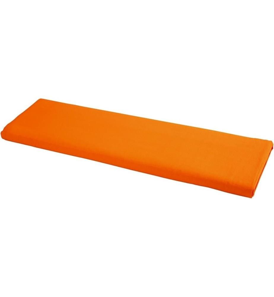 CREATIV COMPANY - Tissu 145 cm x 1000 cm, Orange