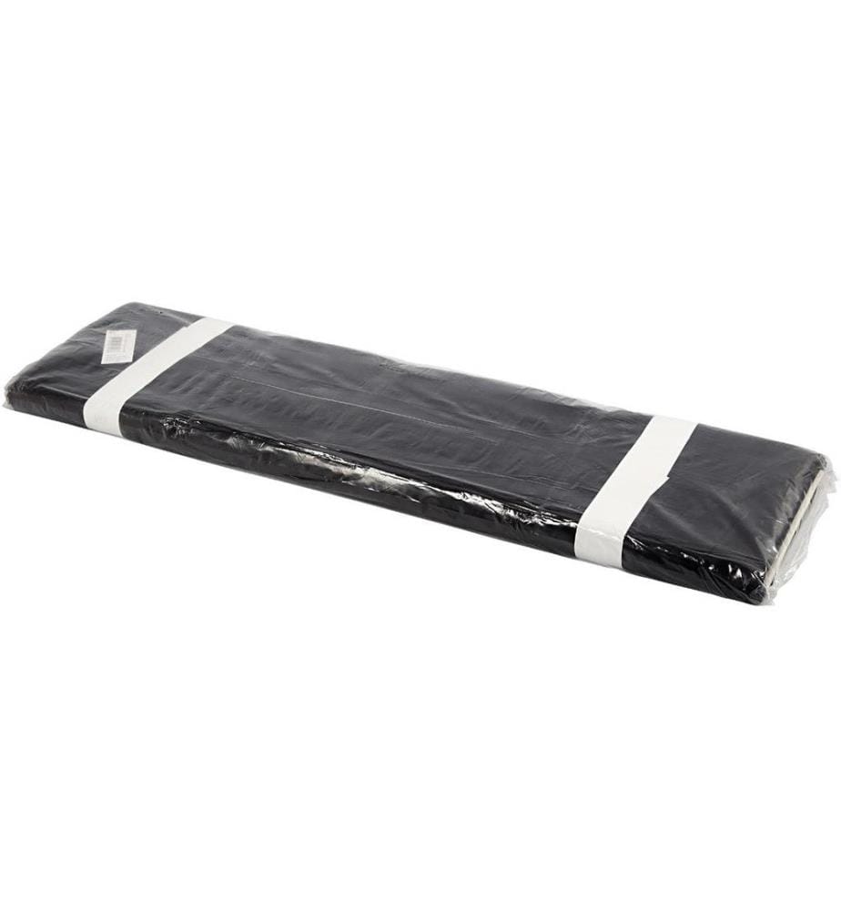 CREATIV COMPANY - Stoff 145 cm x 1000 cm, Schwarz
