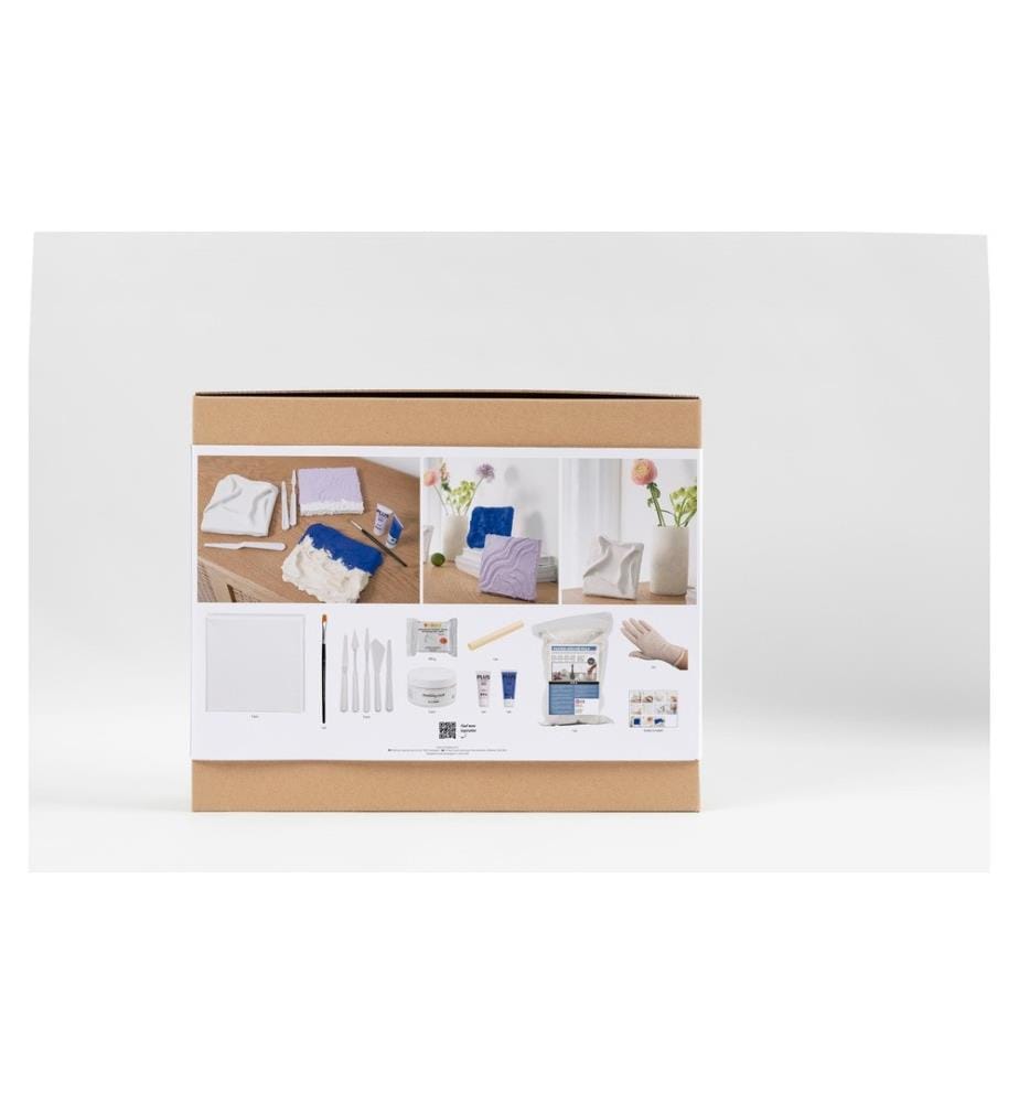 CREATIV COMPANY - Modellier-Set Wandschmuck Blau/Violett