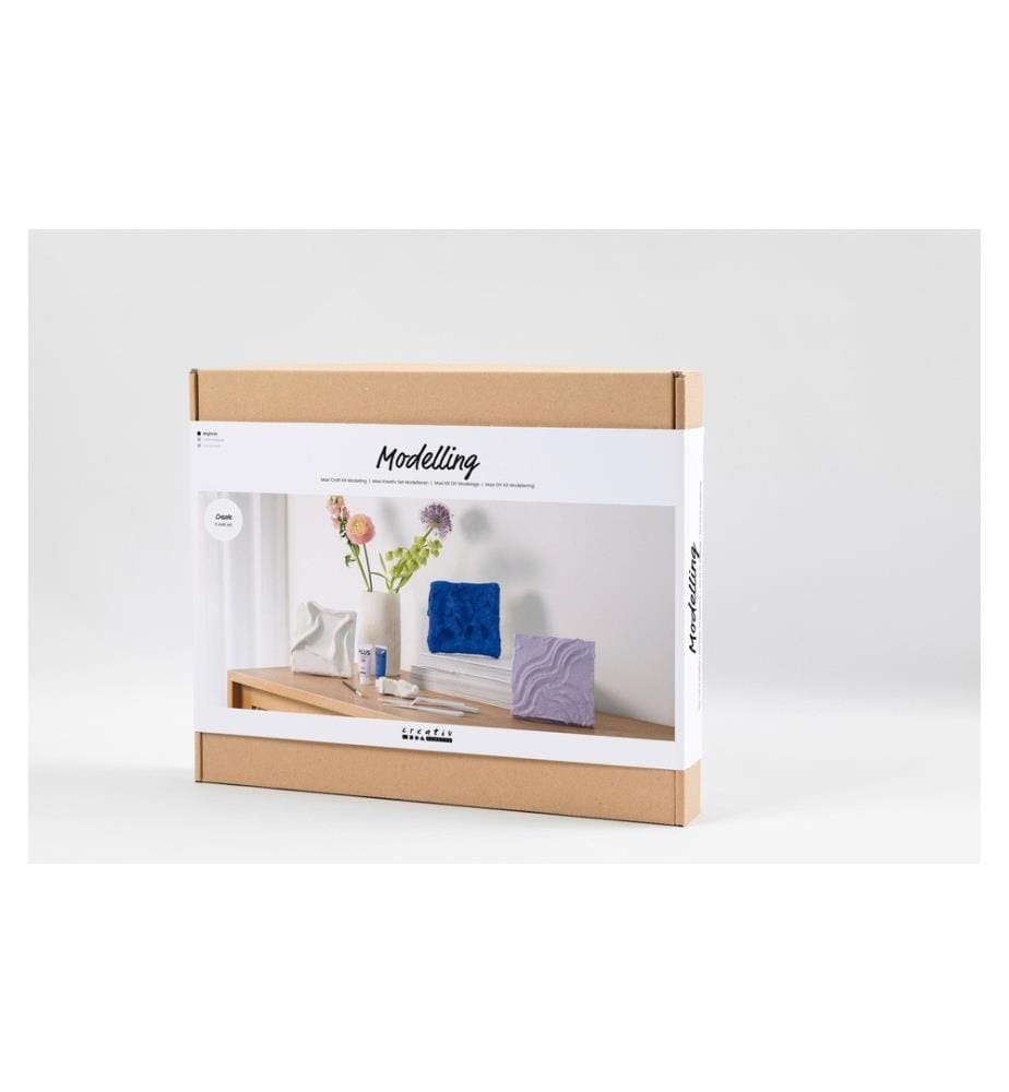 CREATIV COMPANY - Modellier-Set Wandschmuck Blau/Violett