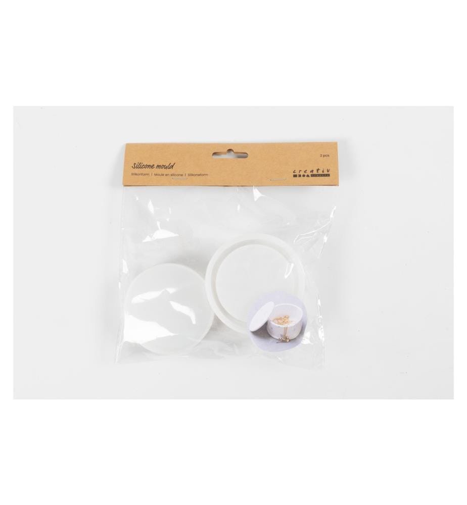 CREATIV COMPANY - Moule à couler Bocal à provisions en silicone avec couvercle 1 Pièce/s