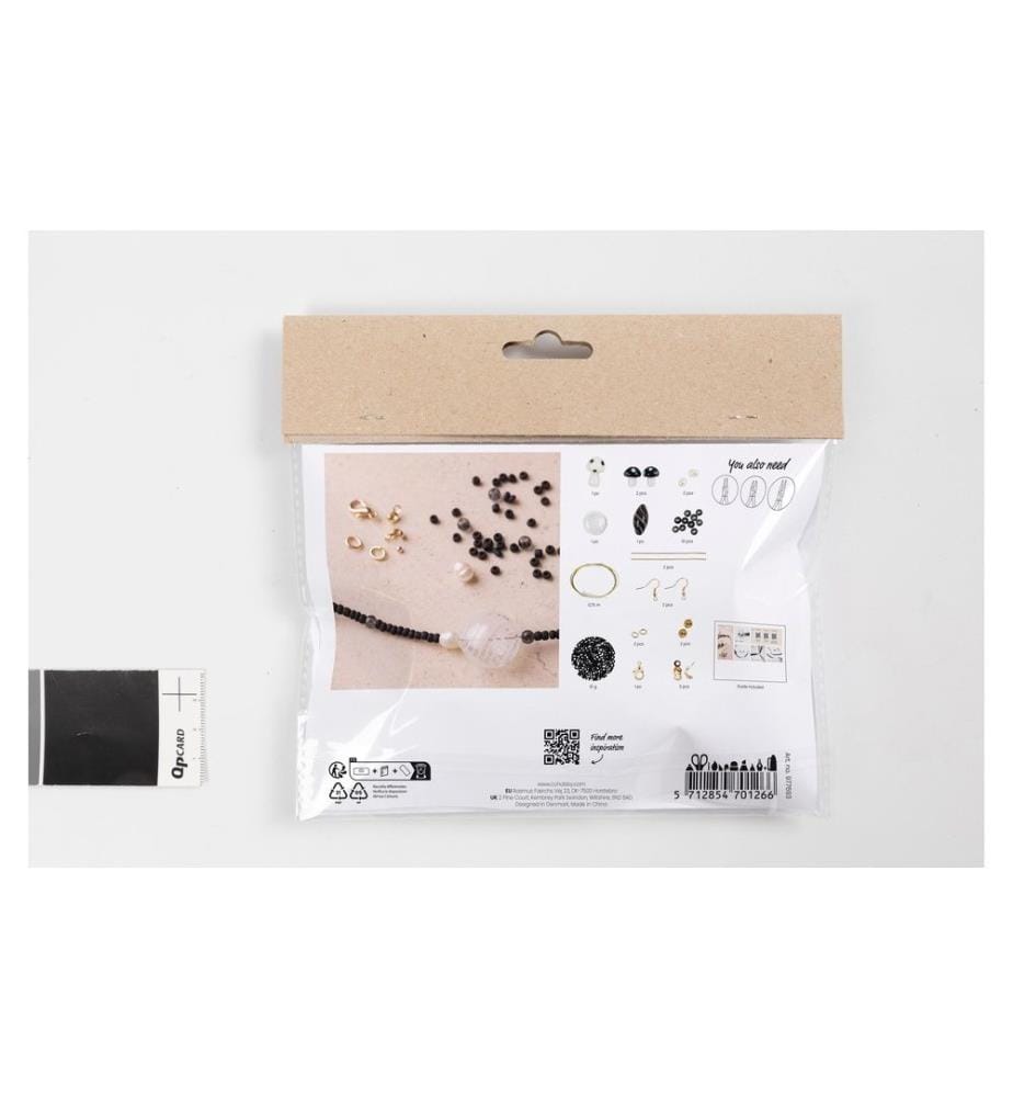 CREATIV COMPANY - Kits de bricolage pour bijoux Collier Tons noirs