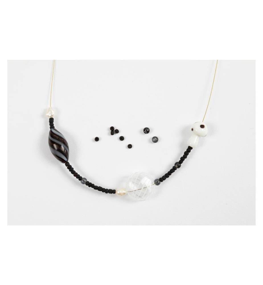 CREATIV COMPANY - Kits de bricolage pour bijoux Collier Tons noirs