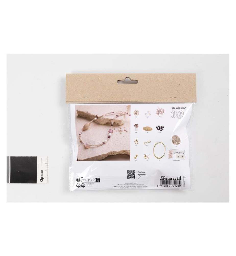 CREATIV COMPANY - Schmuck Bastelset Halskette Rosétöne
