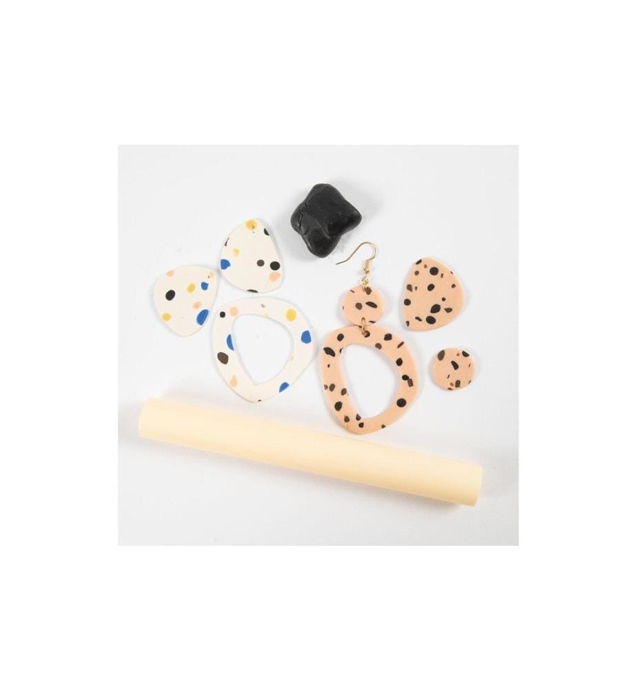 CREATIV COMPANY - Argile à modeler Fine Clay 10 x 20 g, Couleurs assorties