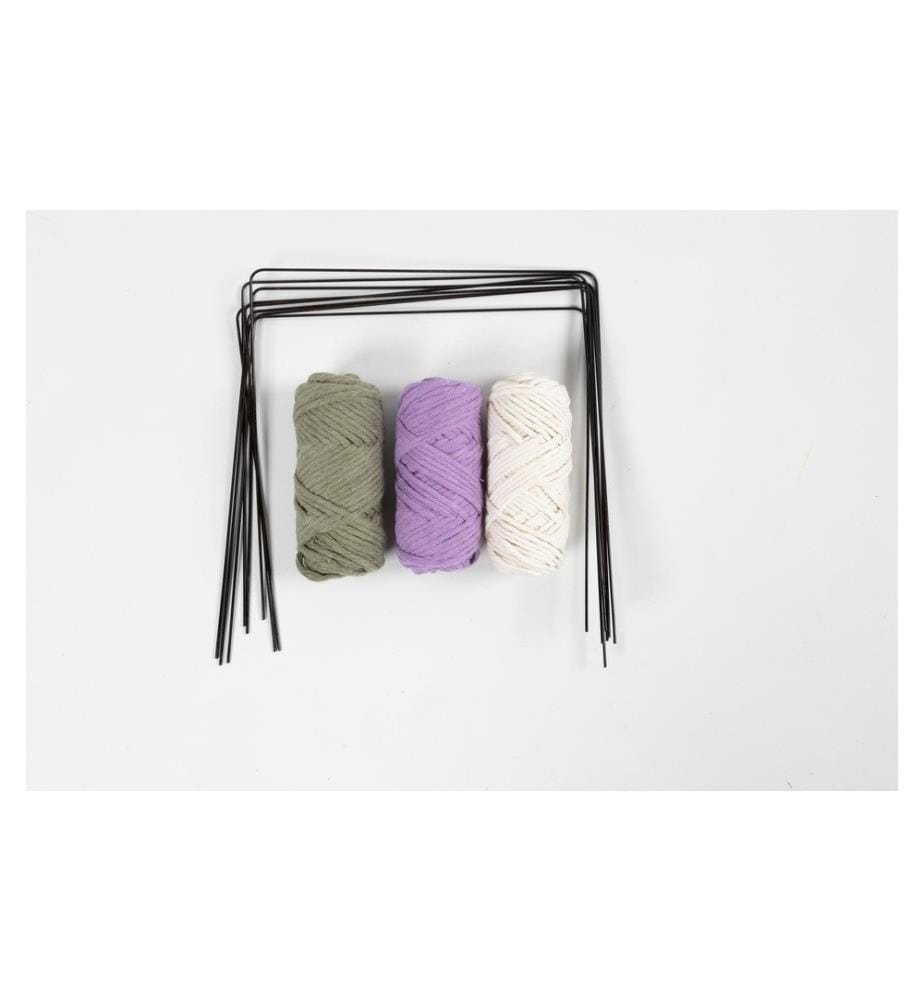 CREATIV COMPANY - Bastelset Macramé Glasdeko
