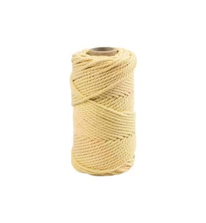 CREATIV COMPANY - Baumwollgarn Makramee Rope 330 g Hellgelb