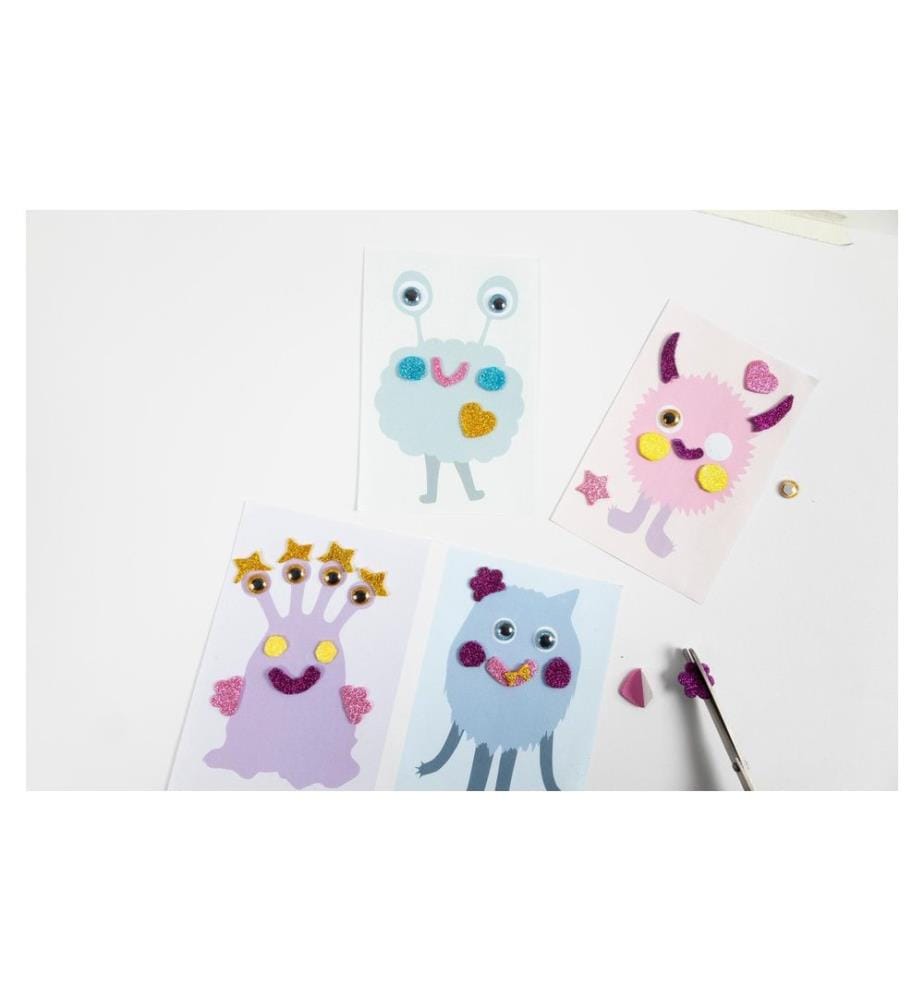 CREATIV COMPANY - Bastelset Monster-Collage