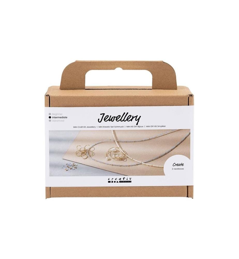 CREATIV COMPANY - Kits de bricolage pour bijoux Collier Plaqué or