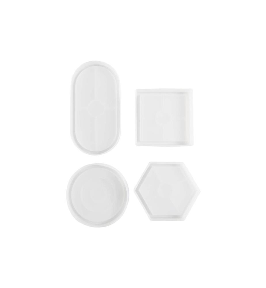 CREATIV COMPANY - Giessform Silikon 4 Formen