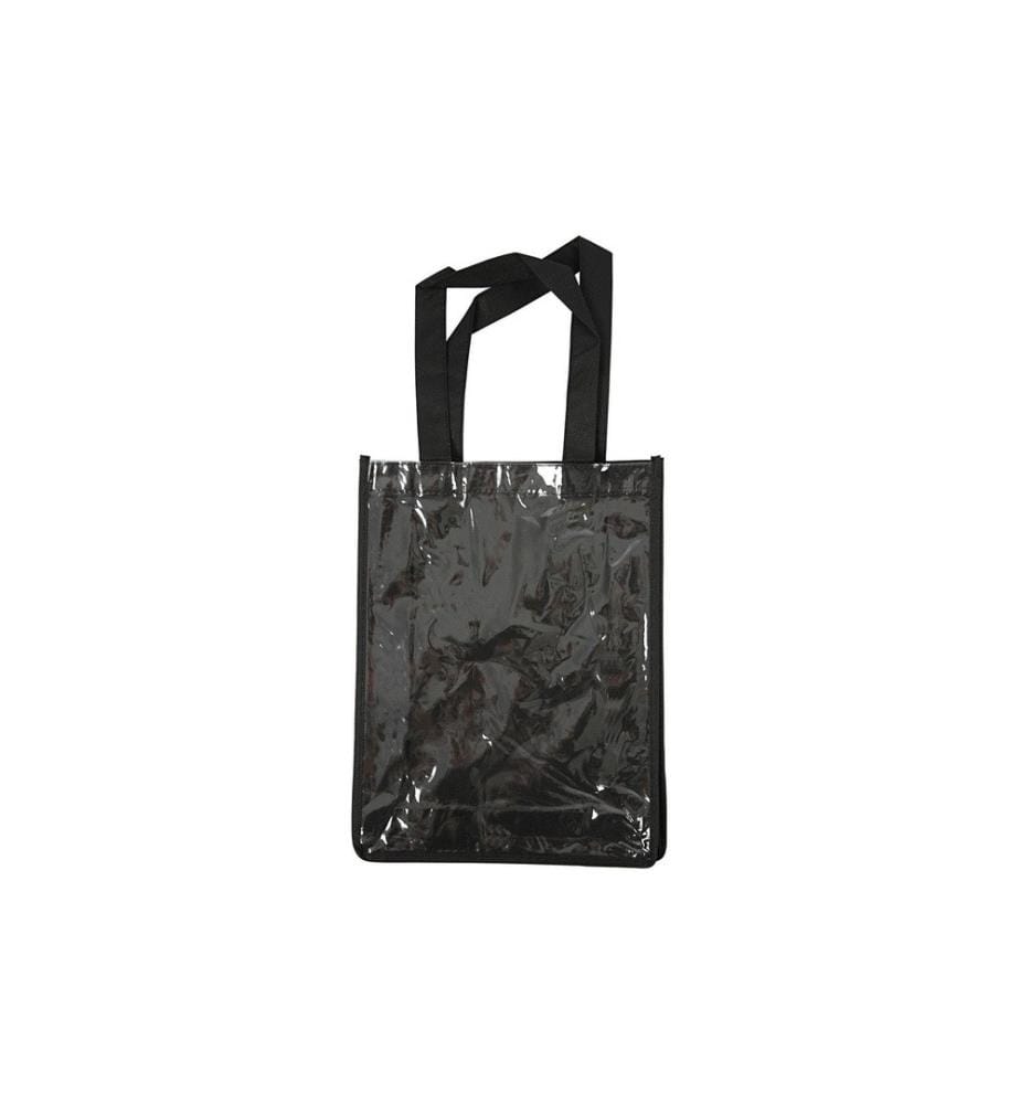 CREATIV COMPANY - Tasche aus Vliesstoff mit durchsichtigem Einschub