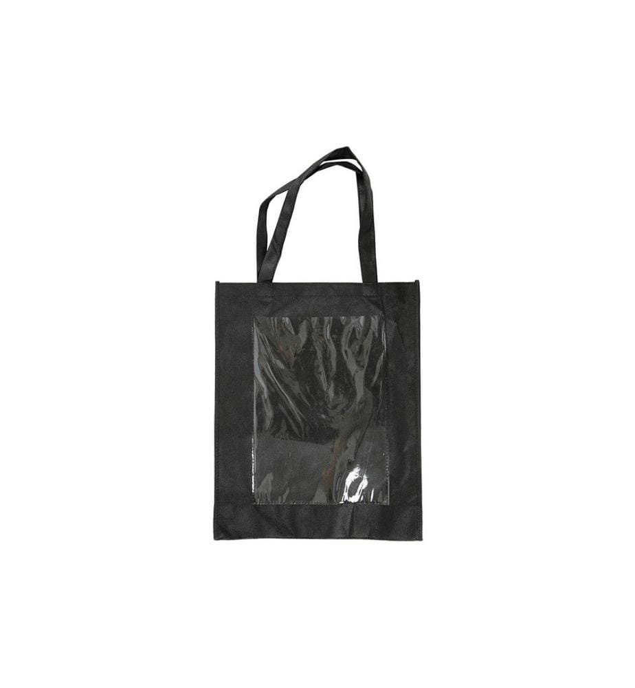 CREATIV COMPANY - Tasche aus Vliesstoff mit durchsichtigem Einschub
