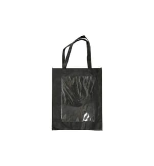 CREATIV COMPANY - Tasche aus Vliesstoff mit durchsichtigem Einschub