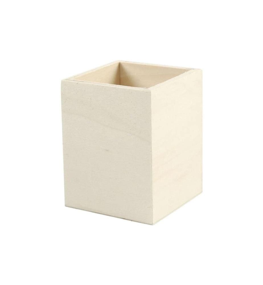 CREATIV COMPANY - Holzartikel Stifthalter 1 Stück
