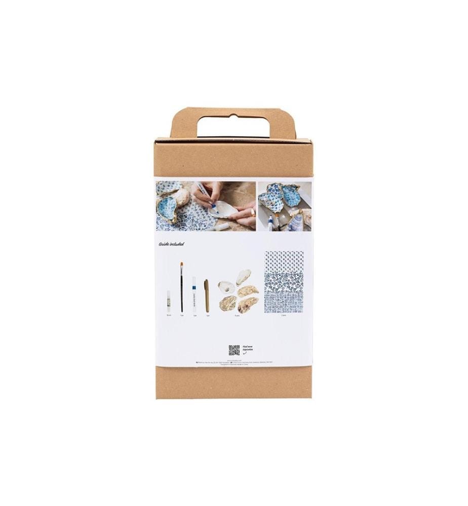 CREATIV COMPANY - Bastelset Decopatch Muscheln-Schalen