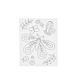 CREATIV COMPANY - Keilrahmen Schmetterling 24 x 30 cm