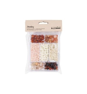 CREATIV COMPANY - Perlen-Set Kristalle, Sortierte Farben