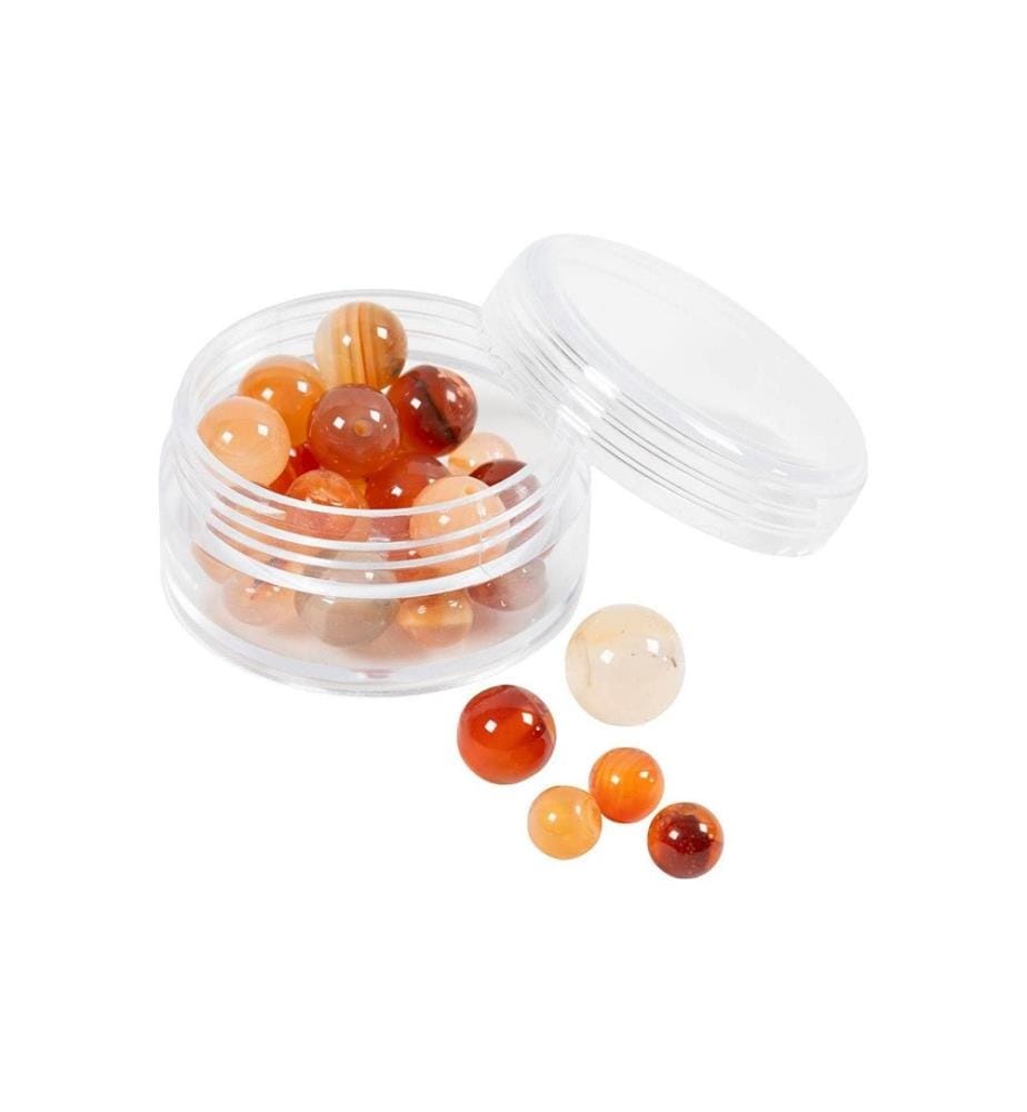 CREATIV COMPANY - Kits de perles Pierre d'agate Marron clair, 6-10 mm