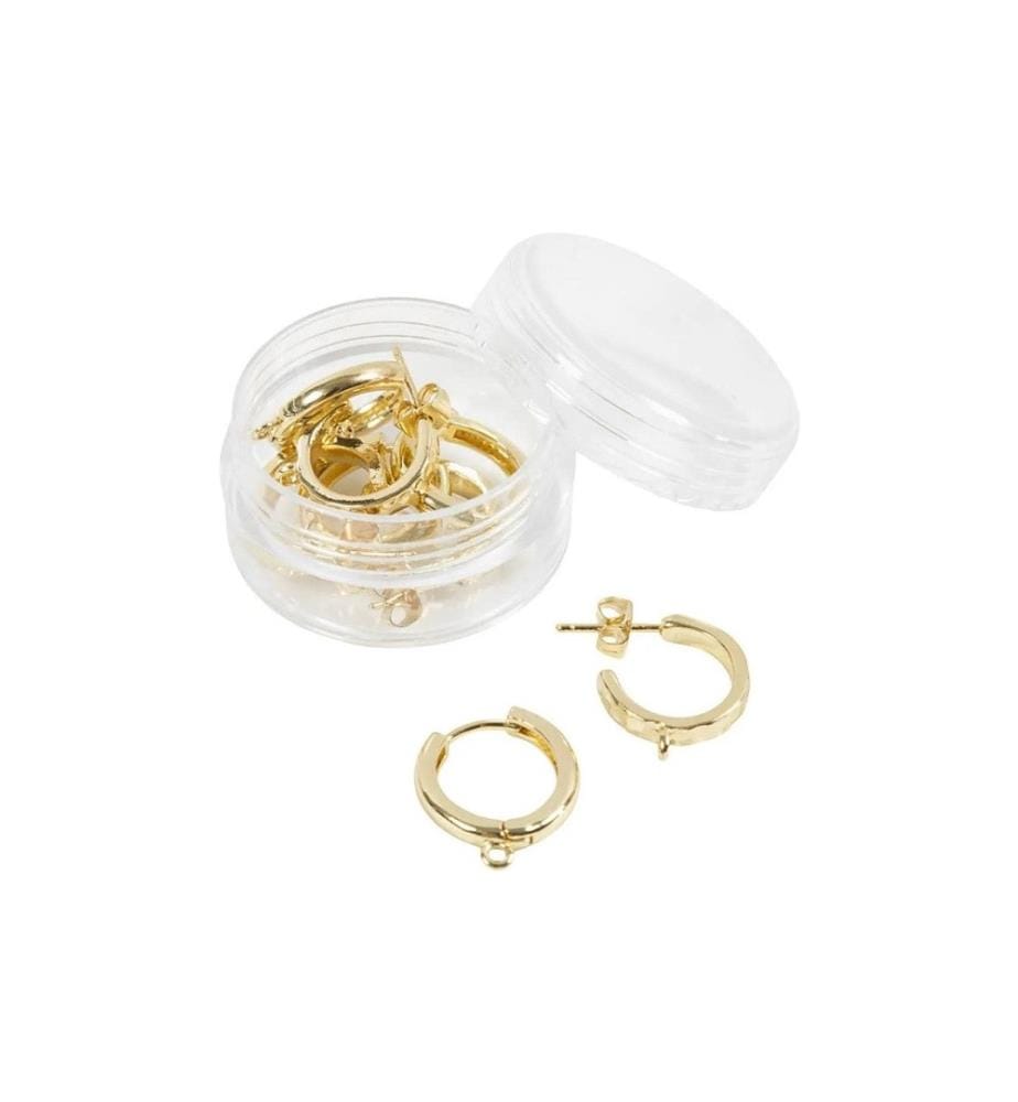 CREATIV COMPANY - Boucle d'oreille 2 x 2 paires, plaqué or
