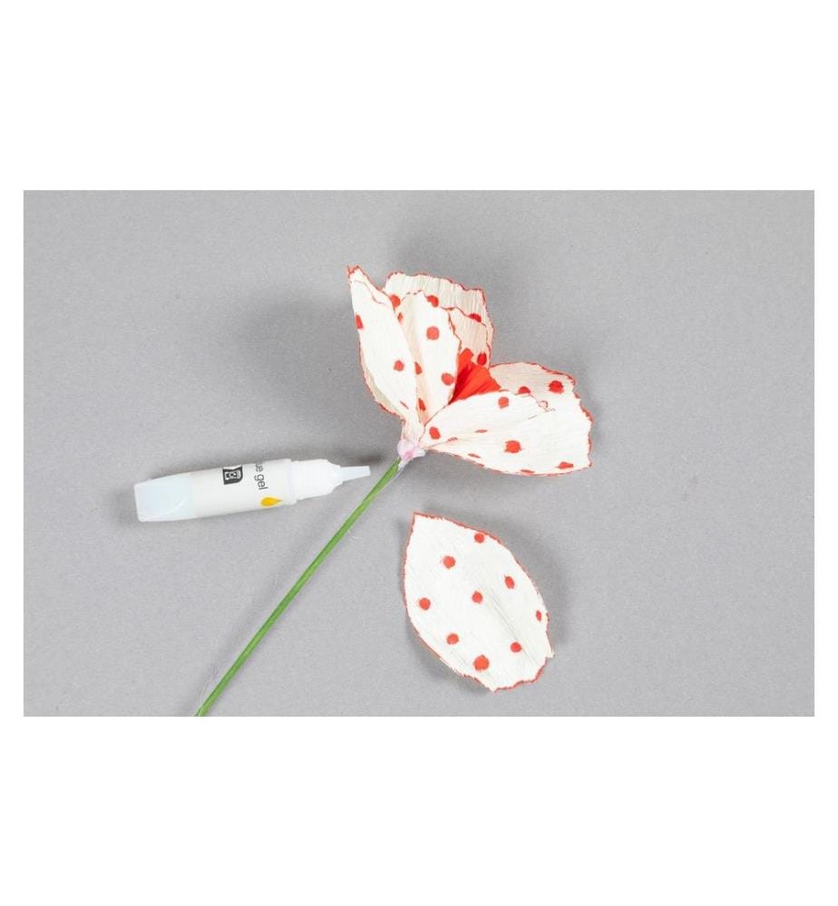 CREATIV COMPANY - Kits de bricolage Fleurs, papier crêpé Mini