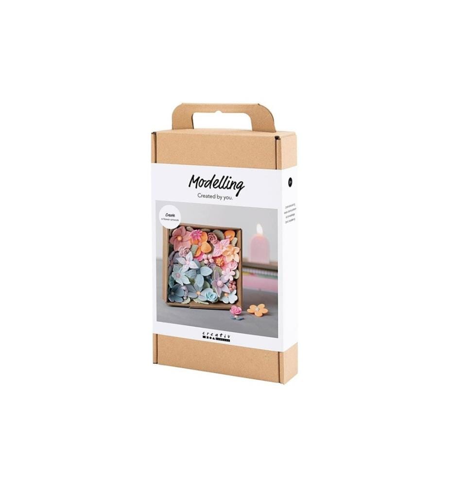 CREATIV COMPANY - Bastelset Silk Clay Pastellfarben