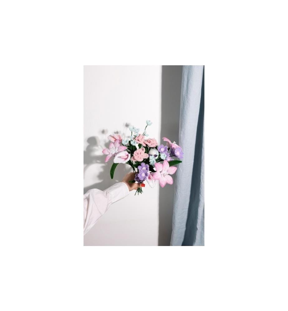 CREATIV COMPANY - Bastelset Blumen, Chenilledraht Mini