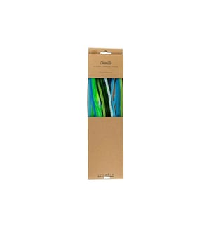 CREATIV COMPANY - Fil-chenille 25 pièces, mélange bleu-vert