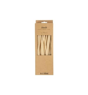 CREATIV COMPANY - Chenilledraht 50 Stück, Beige