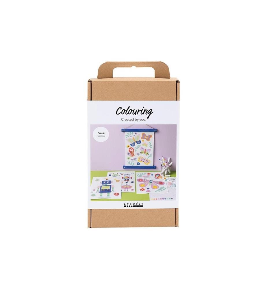 CREATIV COMPANY - Kits de bricolage Peindre Papillons Et Robots