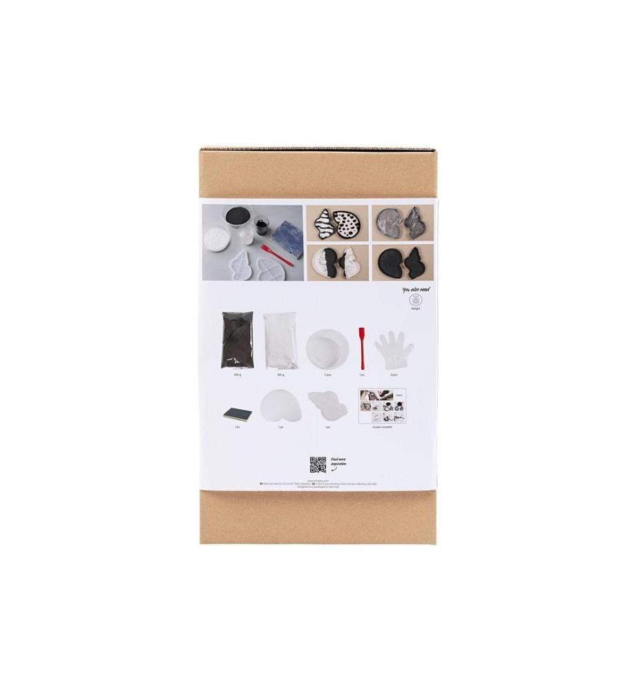 CREATIV COMPANY - Kits de bricolage Coquille d'escargot, Noir, Blanc