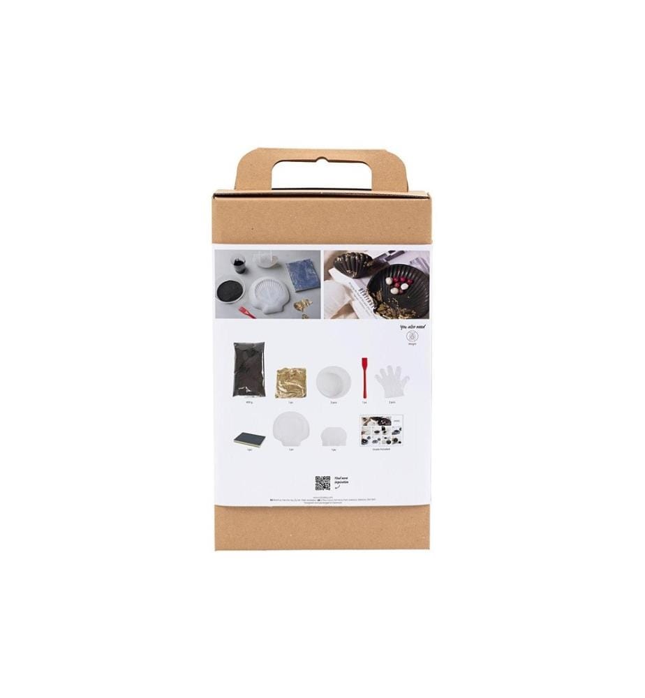 CREATIV COMPANY - Kits de bricolage Modélisation de la coque coquillage, noir, or