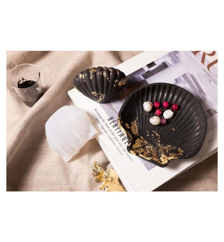 CREATIV COMPANY - Kits de bricolage Modélisation de la coque coquillage, noir, or