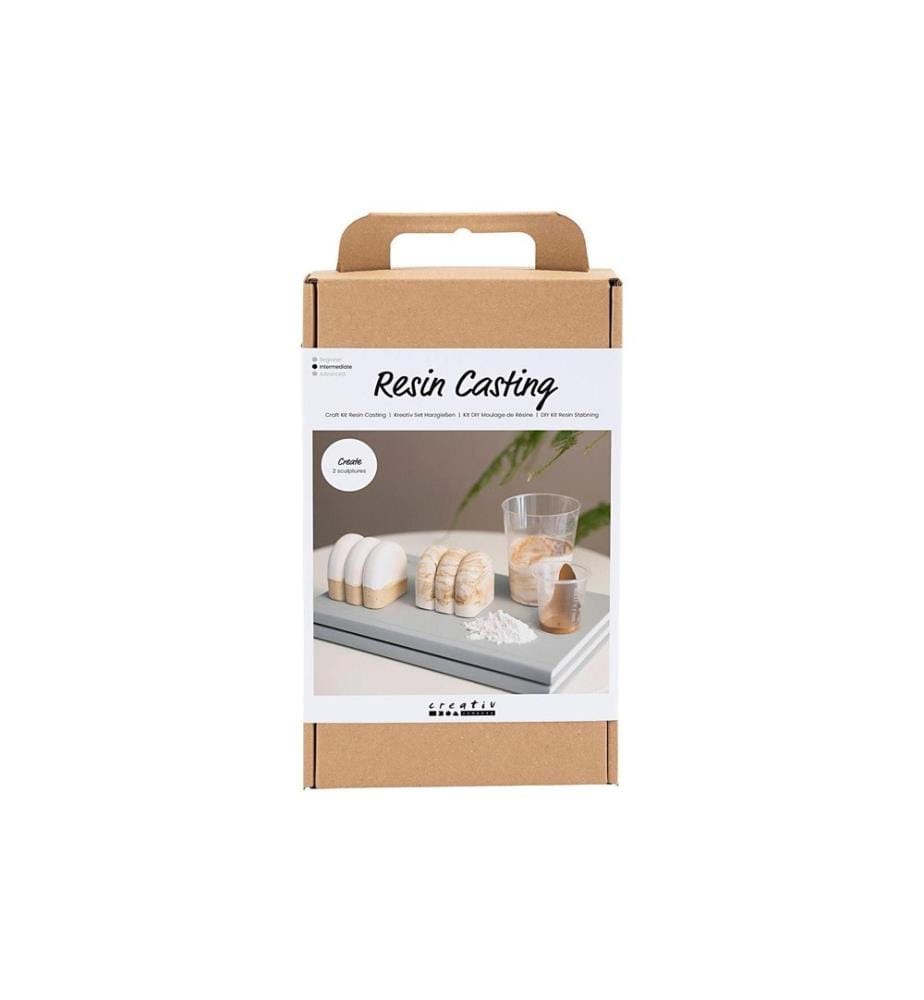 CREATIV COMPANY - Résine de coulée  Sculpture Beige